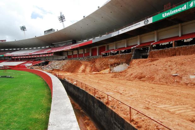 Consciência ecológica e ações de sustentabilidade marcam obras no Beira-Rio Carlos Edler/ Consciência ecológica e ações de sustentabilidade marcam obras no Beira-Rio Carlos Edler/