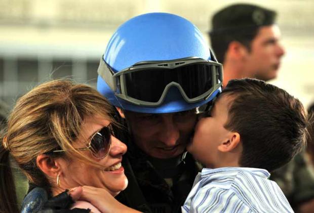 Militares gaúchos embarcam para missão de paz no Haiti Emílio Pedroso/