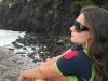 Rafaela Schneider: "Observando o mar no morro das Furnas, em Torres"
