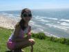 Suzane Mattiazzi Dilli: "Férias em Capão Novo e Torres. Minha filha Lauren (11 anos) e meu esposo Vlanderson. Foram momentos inesquecíveis!"  