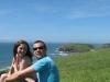 Suzane Mattiazzi Dilli: "Férias inesquecíveis em Torres e Capão da Canoa. Família feliz! Foto no Morro do Farol"