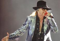 Axl Rose diz que reunião com ex-parceiros do Guns N'Roses é possível Mauro Vieira/