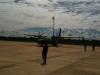 Por volta das 10h10min, o avião com o corpo de Alencar pousou na Base Aérea de Brasília 