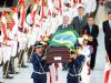 Corpo de Alencar deixou o Salão Nobre do Palácio do Planalto com destino a Belo Horizonte, em Minas Gerais, no início da manhã de quinta-feira, 31