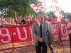 Roberto Siegmann foi muito aplaudido em sua chegada ao Beira-Rio