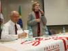 Eduardo Suplicy apoiou Gleisi na campanha para a prefeitura de Curitiba, onde ela saiu derrotada, em 2008