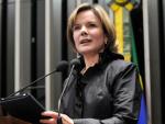 Imagens da nova ministra-chefe da Casa Civil Gleisi Hoffmann