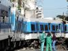 Acidente aconteceu na linha Sarmiento, que liga a estação Onze, no centro de Buenos Aires, com a periferia oeste, pouco antes das 7h