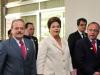 Primeiro compromisso oficial da presidente foi às 10h30min de sexta-feira (14), na Assembleia Legislativa, onde foi lançado o Pacto Brasil Sem Miséria na região sul do país
