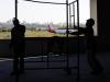 Obras de ampliação do Terminal 1 no Aeroporto Internacional Sagaldo Filho, em Porto Alegre