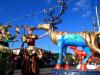 Exposição de renas multicoloridas no 26º Natal Luz de Gramado