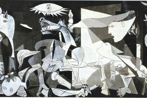"Guernica", de Picasso, completa 30 anos na Espanha Ver Descrição/Ver Descrição