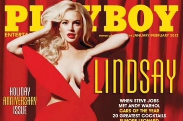 Playboy com fotos de Lindsay Lohan sai na próxima semana Reprodução/Buzzfeed