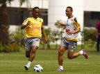 Santos aproveitou folga para aperfeiçoar parte física Ricardo Saibun/Santos FC Santos aproveitou folga para aperfeiçoar parte física Ricardo Saibun/Santos FC