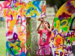 Artemosfera - Porto-alegrenses ajudam artistas em obra na Redenção