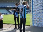 A apresentação de Marcelo Moreno no Grêmio - 20/12/2011