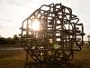 Obra do artista Mauro Fuke, localizada na rotula proximo ao aeroporto Salgado Filho