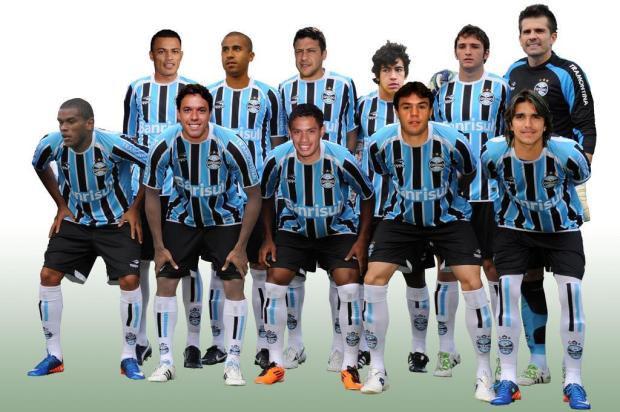 Confira a foto do possível time titular do Grêmio para a próxima temporada Arte ZH Online/Arte ZH Online