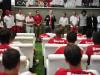 Jogadores ouviram atentos ao presidente Giovanni Luigi