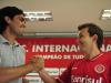 Fernandão agradece Dagoberto por todo o esforço de vir jogar no Inter