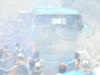 Um foguetório de quase 10 minutos e uma correria de torcedores pelas ruas marcou a chegada do Grêmio a Bento Gonçalves