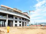 Em fotos, veja o andamento das obras da Arena do Grêmio