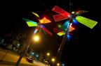 Esculturas luminosas são inauguradas na Orla do Guaíba nesta quarta-feira (Tárlis Schneider/Agencia RBS)