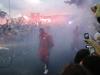 Jogadores foram recebidos com festa