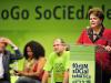 Na noite de quinta-feira (26), a presidente Dilma Rousseff participou de evento no Gigantinho