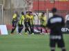 Jogadores comemoram gol feito pelo Cerâmica