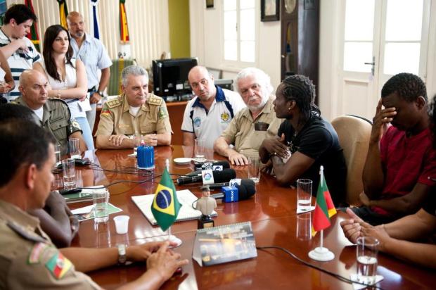 Comando da BM pede desculpas a africanos Carlos Macedo/Especial