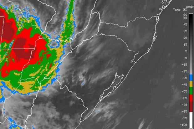 Temporal que provoca transtornos na Argentina pode ter reflexo no RS Goes/Reprodução,Somar