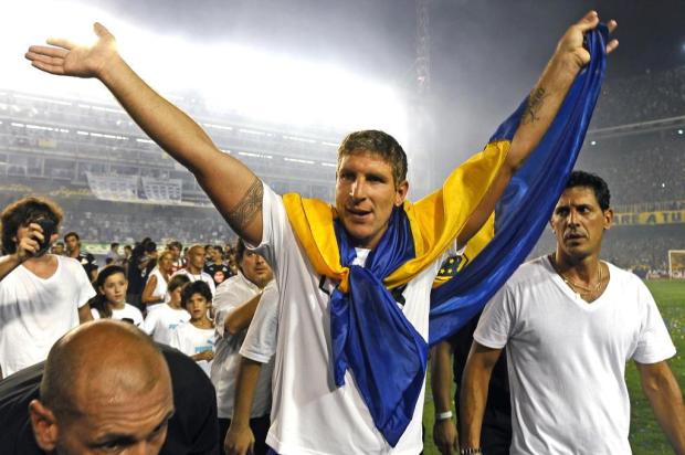 Atacante Palermo faz despedida oficial dos gramados Alejandro Pagni/AFP