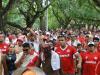 Colorados seguiram até o Olímpico com escolta da Brigada Militar