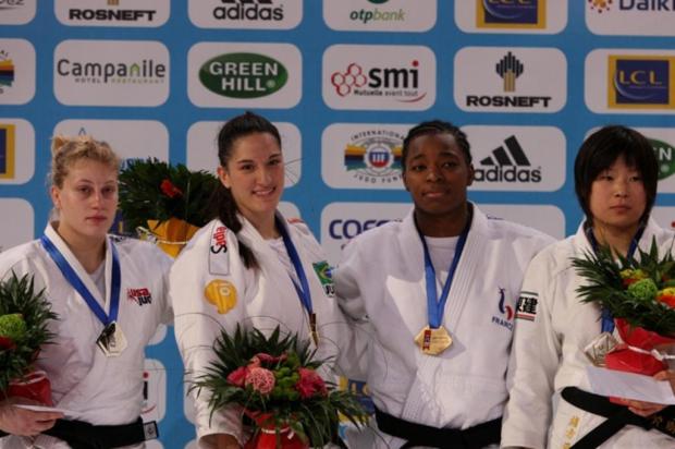 Após ouro em Paris, Mayra Aguiar é a nova líder do ranking mundial de judô Tamas Zahonyi/IJF/Divulgação Após ouro em Paris, Mayra Aguiar é a nova líder do ranking mundial de judô Tamas Zahonyi/IJF/Divulgação