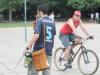 Gremistas e colorados deram toque do jogo no Parque da Redenção na manhã de domingo
