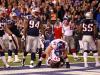 Ahmad Bradshaw (no chão) marcou o touchdown que selou a vitória dos nova-iorquinos a um minuto do final