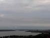 Céu nublado no amanhecer de Porto Alegre