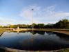 Espelho d'água do Parque Marinha, na Capital