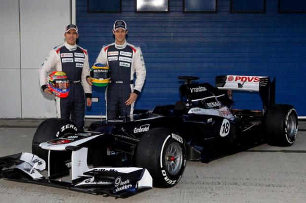 Williams lança carro também com degrau no bico Site oficial,Williams Renault/Site oficial,Williams Renault