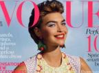 Sorriso em alta: capas de revista e campanhas de moda trazem modelos sorrindo Divulgação/Vogue