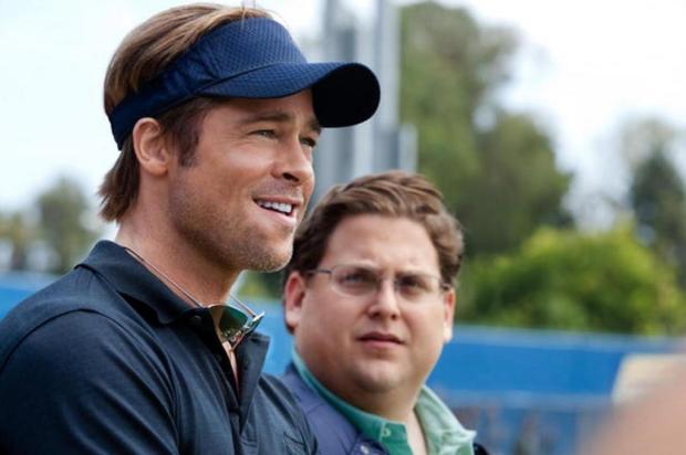 Brad Pitt se diz feliz no papel de ator e produtor perfeccionista Sony Pictures/Divulgação Brad Pitt se diz feliz no papel de ator e produtor perfeccionista Sony Pictures/Divulgação