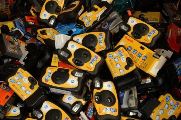 Kodak abandona a fabricação de câmeras de foto e vídeo Frank Perry/AFP
