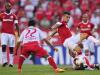Durante a partida, os jogadores colorados reclamaram da postura do time adversário diante de D'Alessandro.