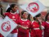 Crianças entram em campo no Estádio Beira-Rio antes do jogo entre Inter e Juan Aurich