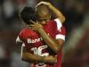 O gol de cabeça foi o primeiro de Moledo na temporada