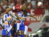 De cabeça, Moledo ampliou o placar, garantindo ao Inter a vitória por 2 a 0