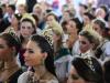 Beleza nos Pavilhões. Soberanas e embaixatrizes estavam com vestidos típicos