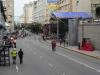 Rua Sinimbu, por volta das 19h30min, recebia os últimos ajustes antes do Desfile Cênico Musical