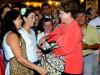 Dilma visitou os Pavilhões após a cerimônia de abertura